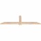 Ekena Millwork Eugene Smooth Timber Gable Bracket, Douglas Fir, 60"W x 17"H x 1 1/2"D x 3 1/2"F, 7/12 Pitch GBW060X17X0204EUG00SDF - alternate 3
